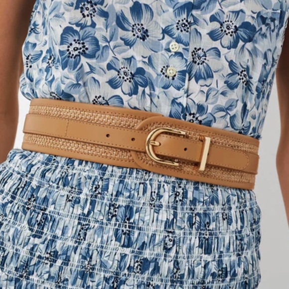 Tuckernuck Accessories - Tuckernut Tan Raffia Waist Belt